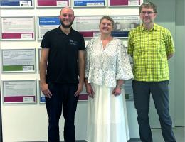 drei Personen im ifw 