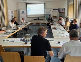 Treffen von Partnern des Netzwerkes LRC im Beratungsraum der GFE Schmalkalden